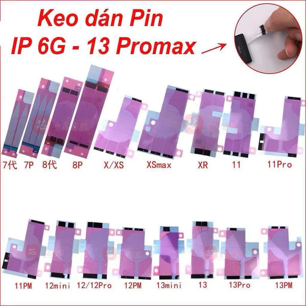 10 Seal Dán Pin từ 6-15prm (keo dán pin)