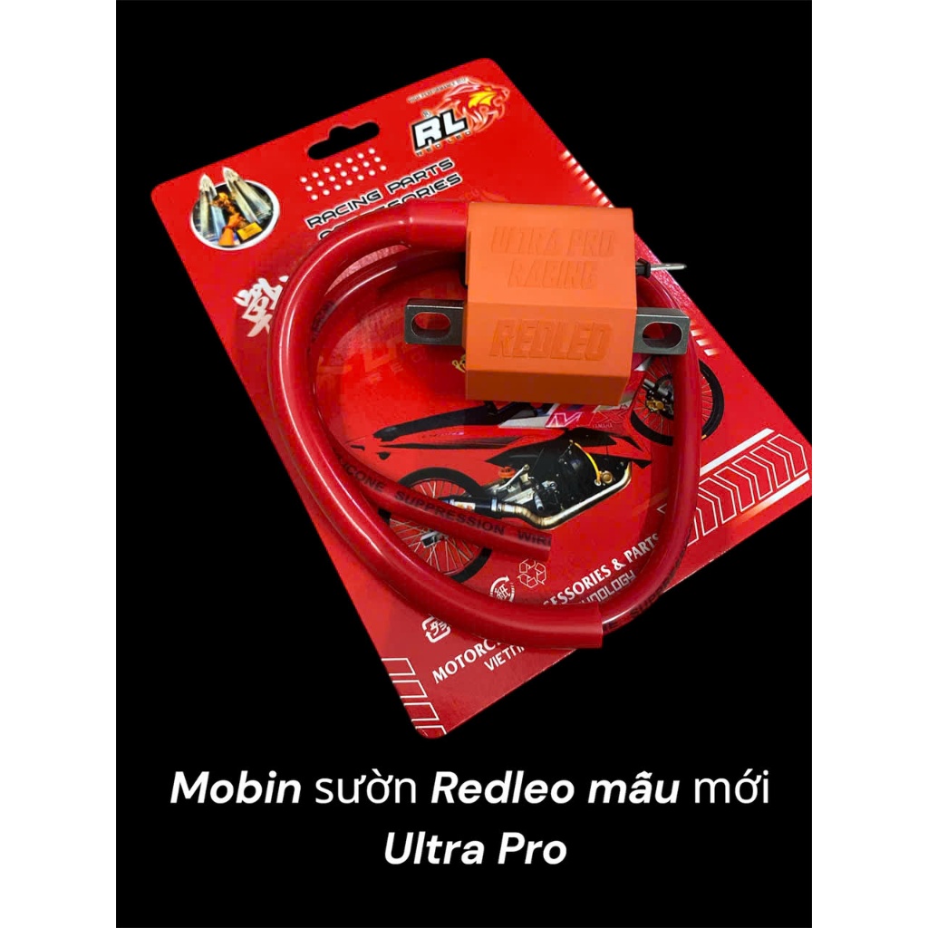 Mobin sườn Redleo (xăng cơ) gắn mọi loại xe máy - Mẫu mới Utra Pro
