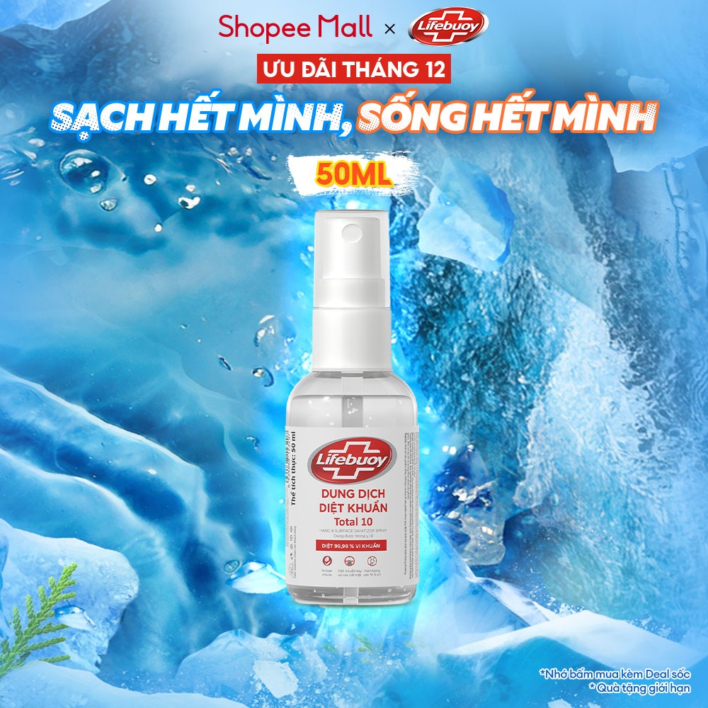 Dung dịch diệt khuẩn Total 10 chai 50ML | BigBuy360 - bigbuy360.vn