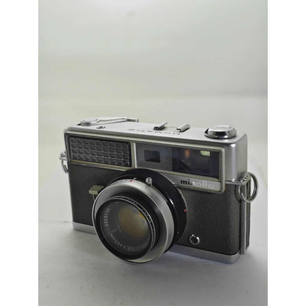 MÁY ẢNH RANGEFINDER MINOLTA HI-MATIC – LENS 45MM F2 SIÊU SÁNG, FULL CƠ CHỤP PHIM