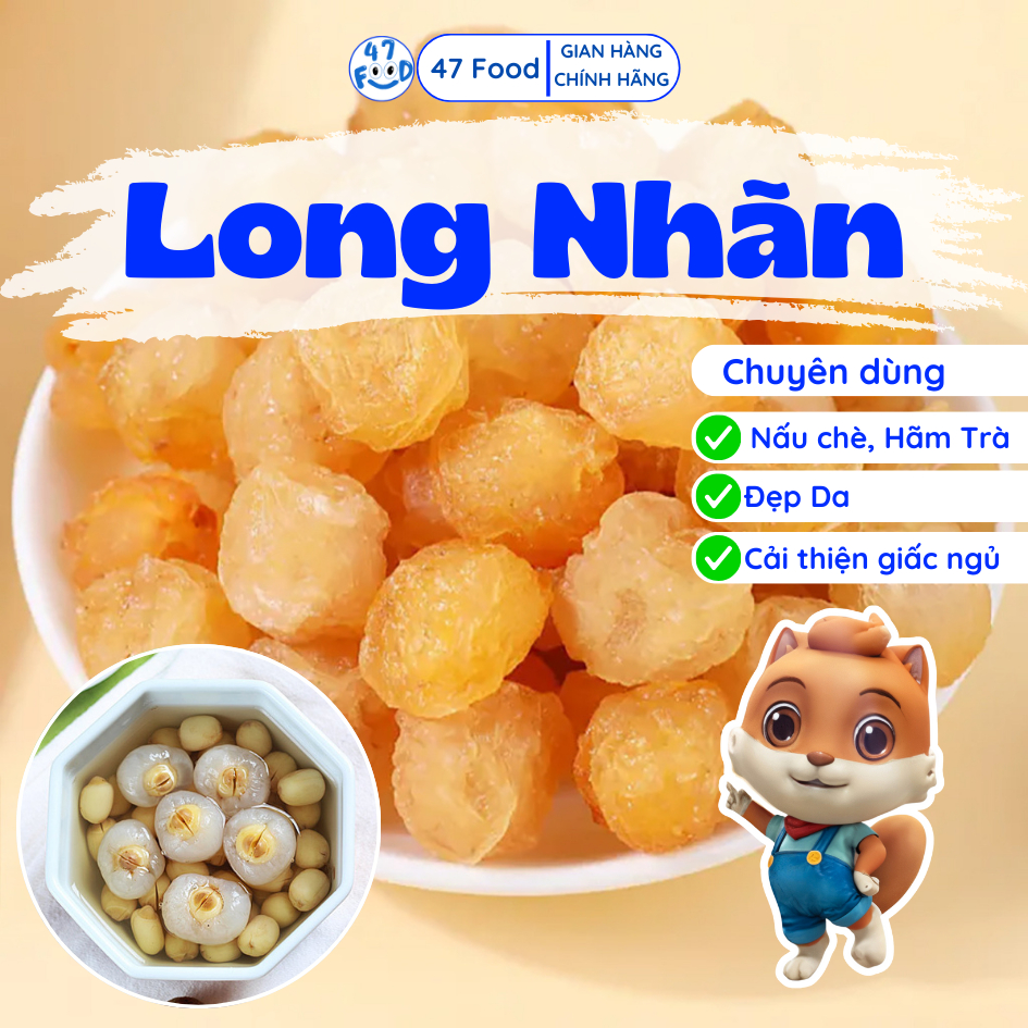 100g Long Nhãn Hưng Yên Ngọt 47Food