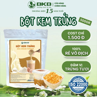  Bột Kem Trứng BKB Gói 500g Thơm Ngon Tiện Lợi Béo Ngậy 