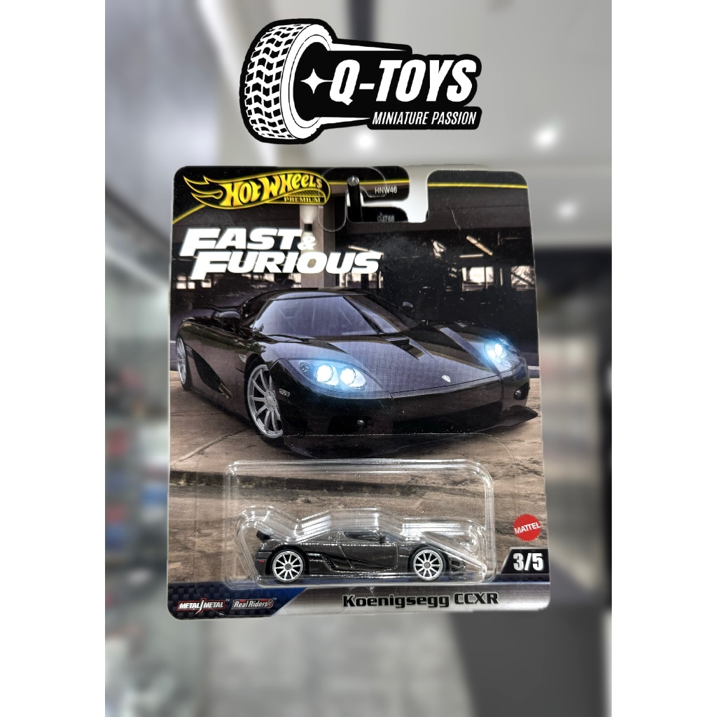 qtoys Xe mô hình Hot Wheels Fast&Furious PREMIUM tỉ lệ 1:64