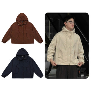  Áo khoác Kaki Jacket chống nước Hazza Jack Lane Áo khoác có mũ nam nữ chất vải kaki bền bỉ form boxy tôn dáng 