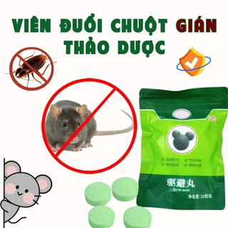   MUA 1 TẶNG 1  Viên Long Não Đuổi Chuột - Hiệu Quả Tức Thì Gói 10 Viên 