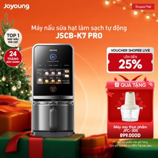   Livestream  Máy nấu sữa hạt làm sạch tự động Joyoung JSCB-K7 PRO giảm ồn khử purin 12 chức năng 