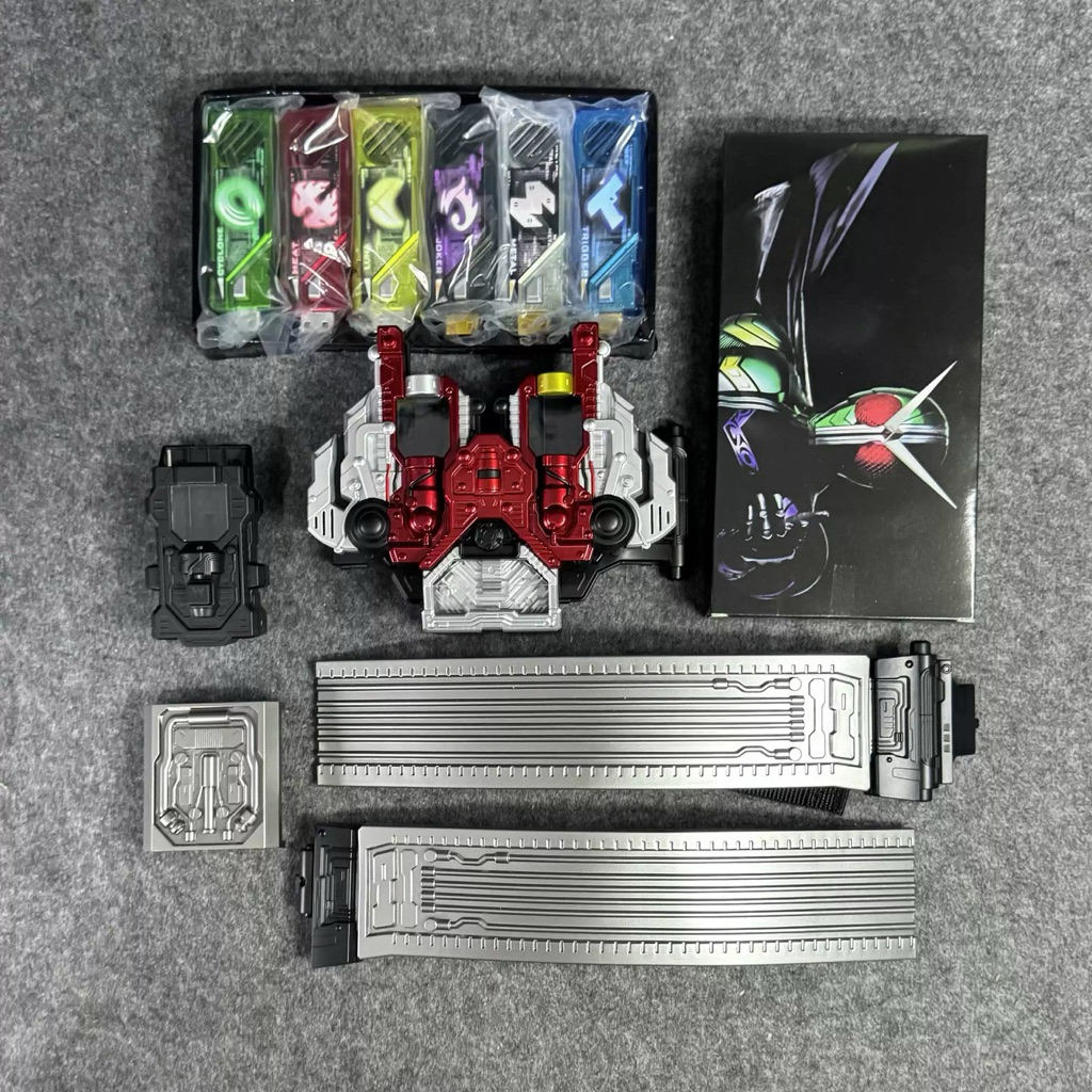   F1 Đồ chơi thắt lưng Kamen Rider W driver kèm memory Siêu nhân hiệp sĩ mặt nạ DX Bootleg  đai lưng kamenrider cylone To 