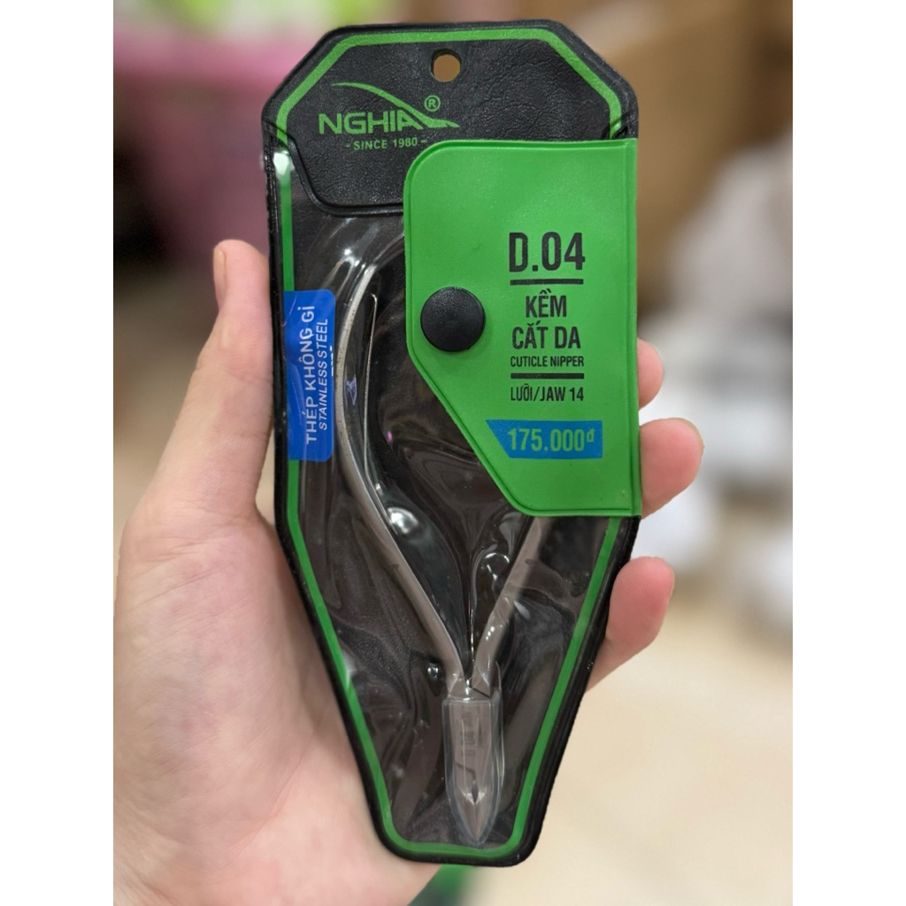 [Chính Hãng]Kềm Nghĩa cắt da ,cắt móng thép không gỉ D01 D03 D04 M01 M03 D05x M05v