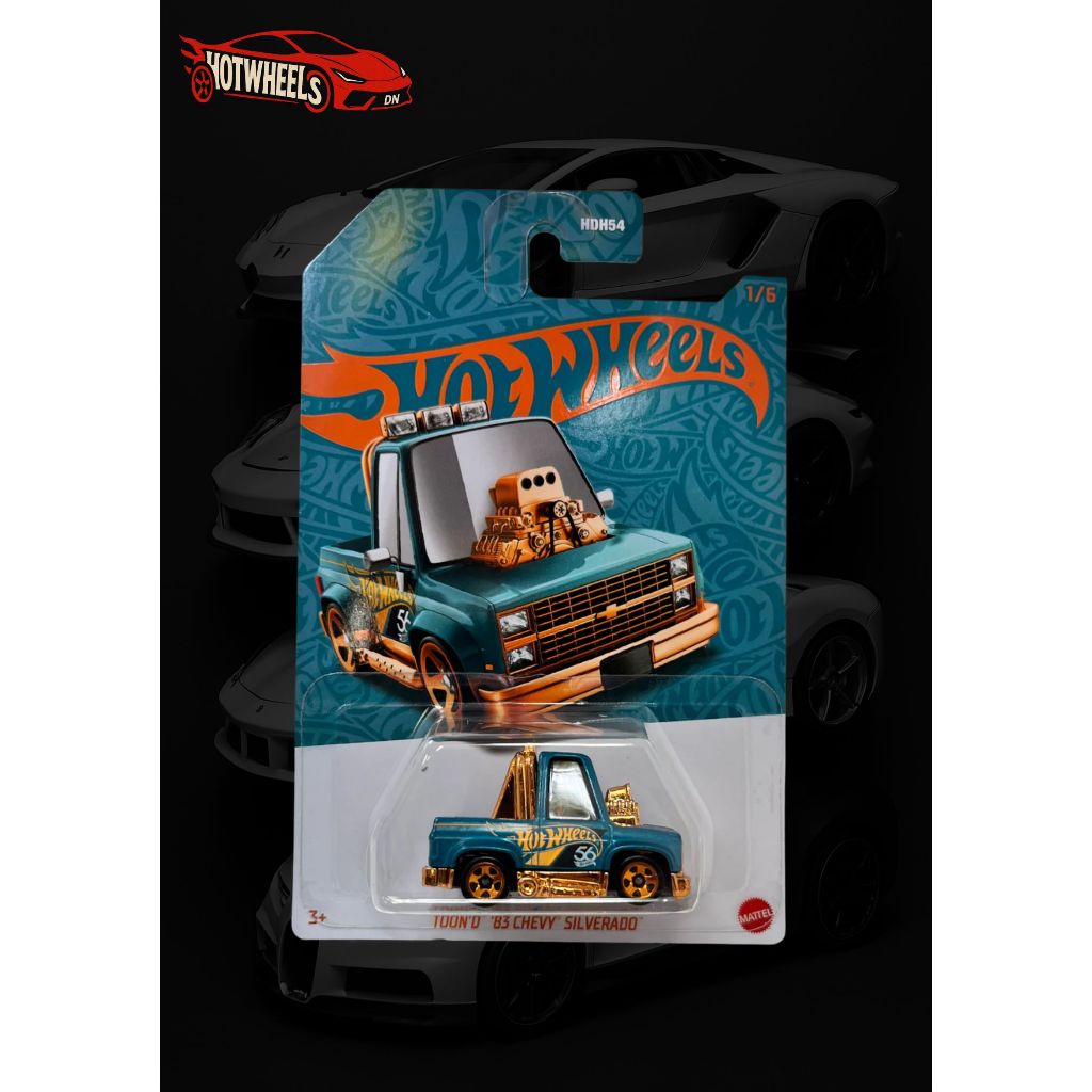 Hotwheels.DN - Xe Hot Wheels Toon'd '83 Chevy Silverado