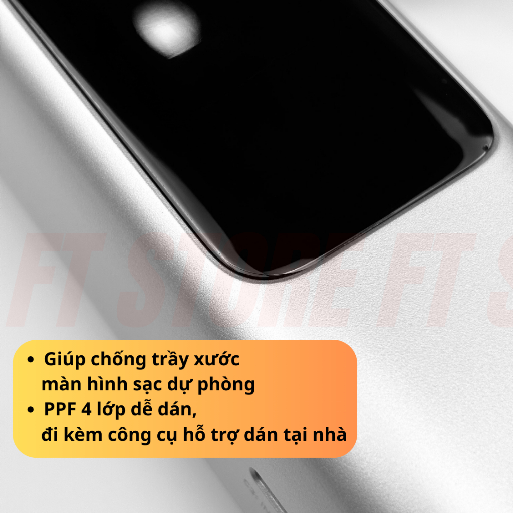 Miếng dán PPF cao cấp chống trầy màn hình Sạc Dự Phòng Anker Zolo 25000mAh 165W - A1695 | BigBuy360 - bigbuy360.vn