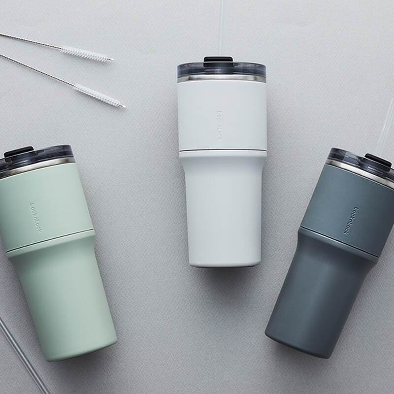 Ly giữ nhiệt LocknLock Metro Drive LHC4277, dung tích 650ml - Hàng Chính Hãng