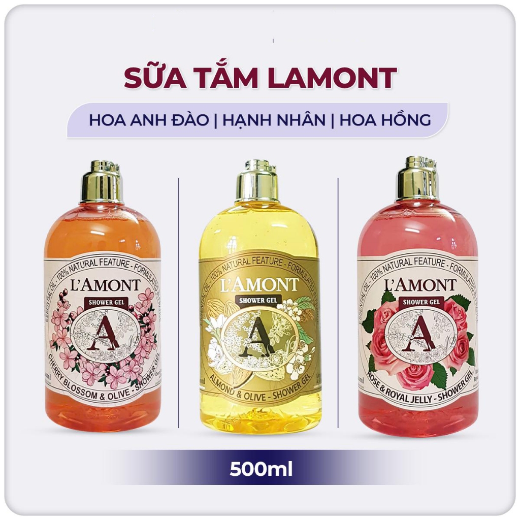 Sữa Tắm LAMONT 500ml/chai