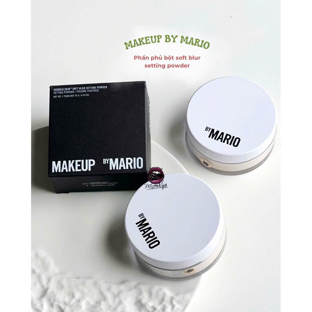 [Hàng chính hãng- Bill Sep] Phấn phủ Makeup by Mario SurrealSkin™ Talc-Free Soft Blur Setting Powder