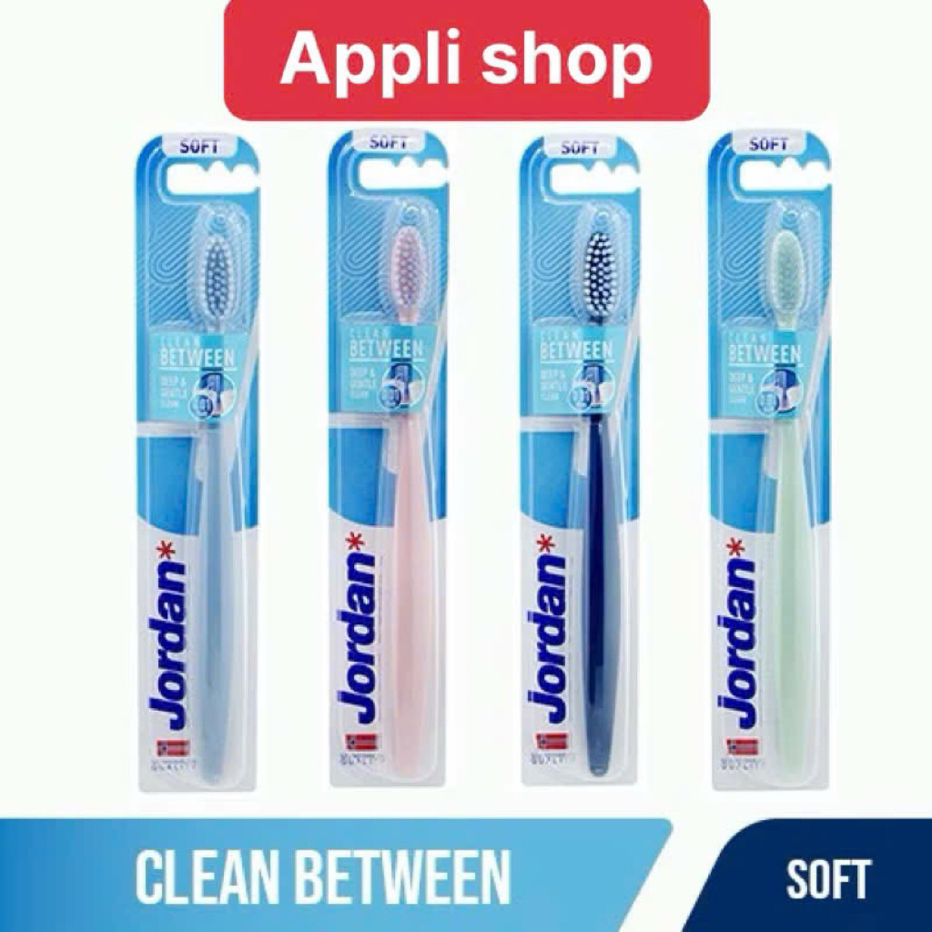 Bàn Chải Đánh Răng Lông Siêu Mềm Jordan Clean Between