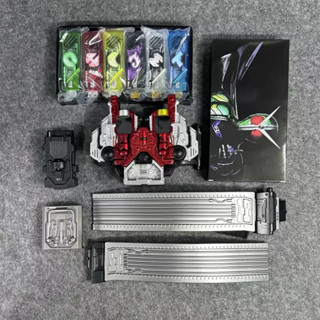   F1 Đồ chơi thắt lưng Kamen Rider W driver kèm memory Siêu nhân hiệp sĩ mặt nạ DX Bootleg đai lưng kamenrider cylone Toy 