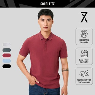  Áo Polo Nam Couple TX Basic Logo Thêu Form Regular MPO 1066 