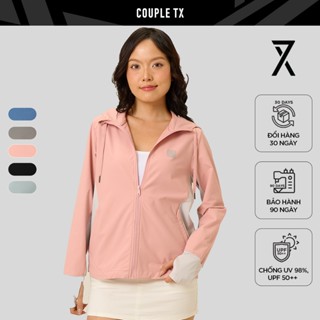  Áo Khoác Dù UV Pro Nữ Chống Nắng Couple TX Phối Màu Sun Mate WOK 2061 