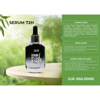 Serum 72h Dr Cell 30ml cấp  ẩm căng bóng da
