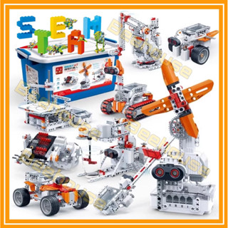  BỘ LẮP RÁP KỸ THUẬT KỸ SƯ CƠ KHÍ lập trình điều khiển ROBOT STEM SCRATCH mô hình lắp ráp có động cơ chuyển động giá rẻ 