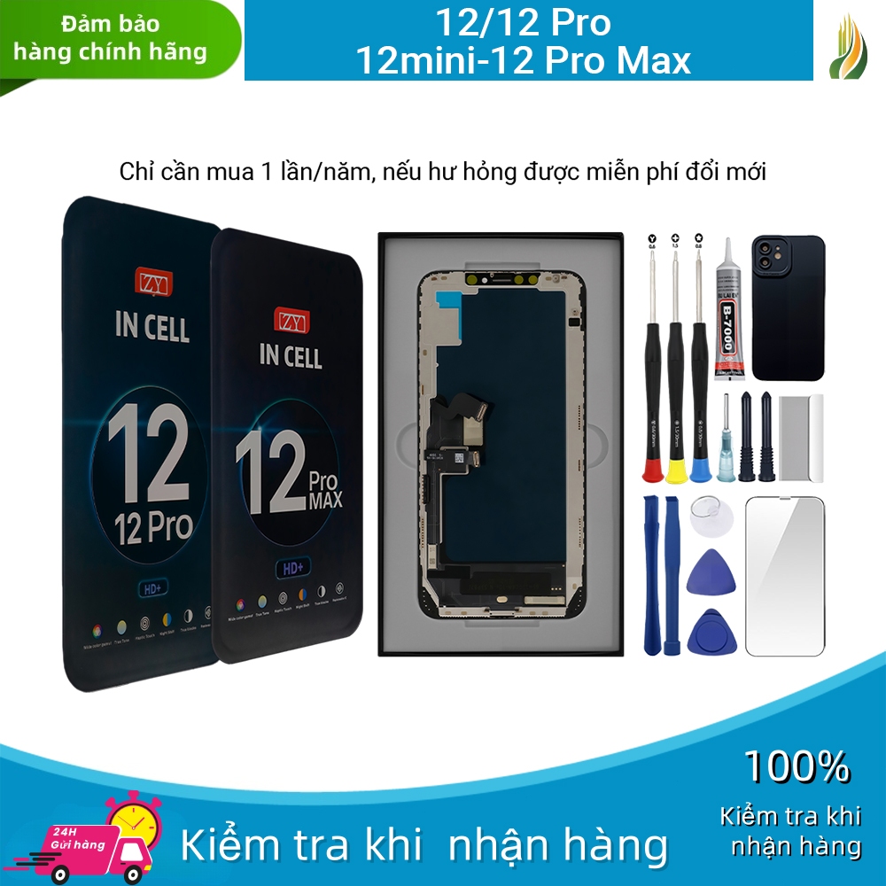 Màn hình ZY-GX chính hãng tương thích với IP 12/12 Pro/12 mini/12 Pro Max ,Bảo hành 12 tháng