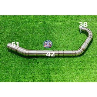 Cổ Tăng Tháp Pô Zin Size 38 - 42 -51 Dành Cho Exciter 150 Chuẩn Innox 304 Fom Khoét Áo