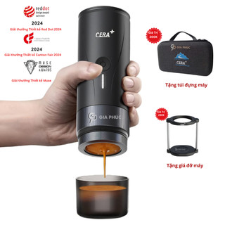  Máy pha cà phê điện Espresso cầm tay PCM04 Pro |  CERA+ | Rổ 51mm | 20bar | chế độ Ủ cà phê |  đun sôi 