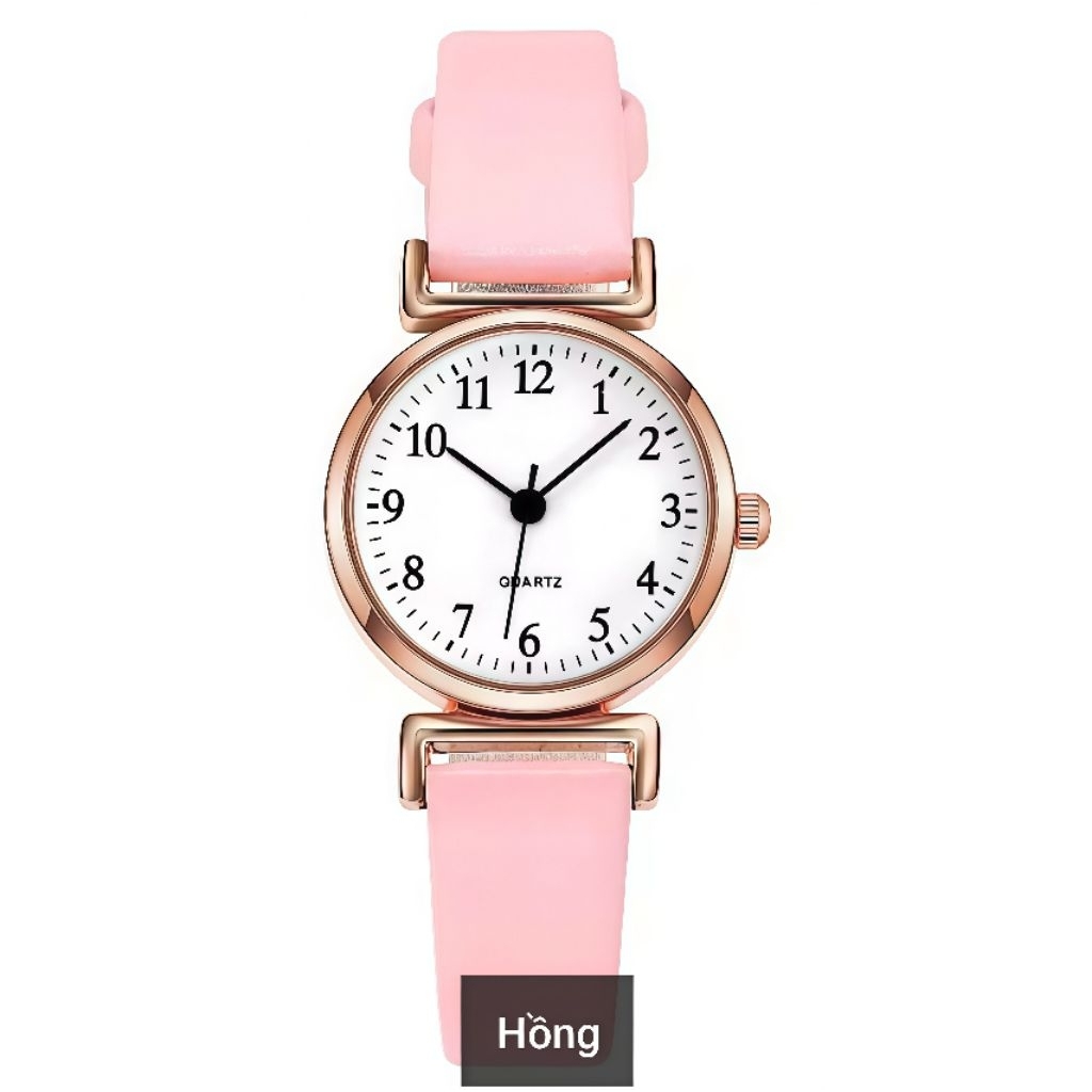 Đồng Hồ Nữ Relo Hàn Quốc – Sang Trọng,Đơn Giản & Dễ Thương Với Dây Da Thời Trang