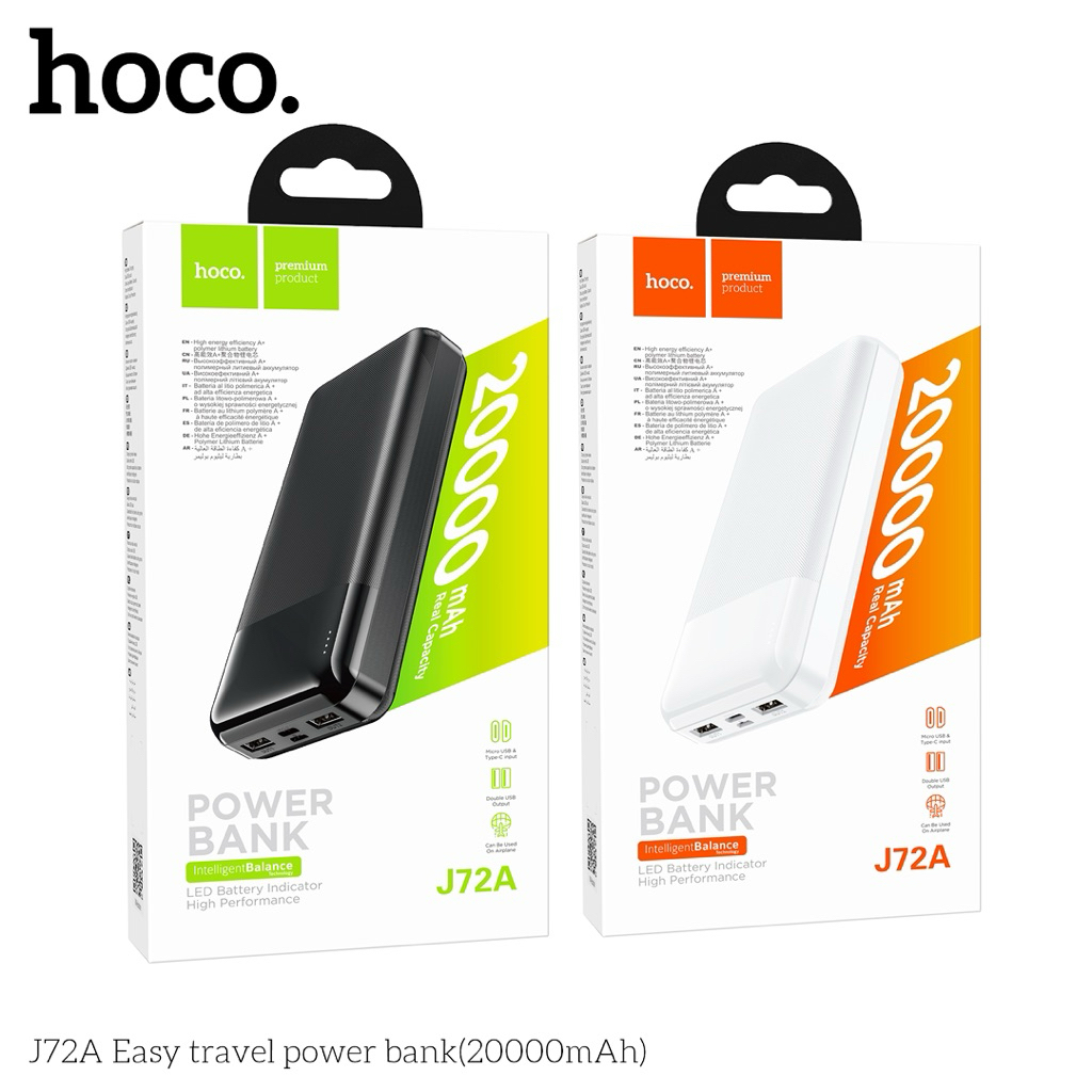 SẠC DỰ PHÒNG HOCO J72A 20000 MAH