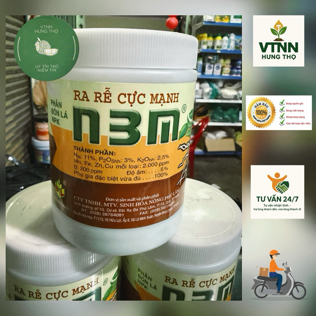 RA RỄ N3M (Hủ 500Gram)