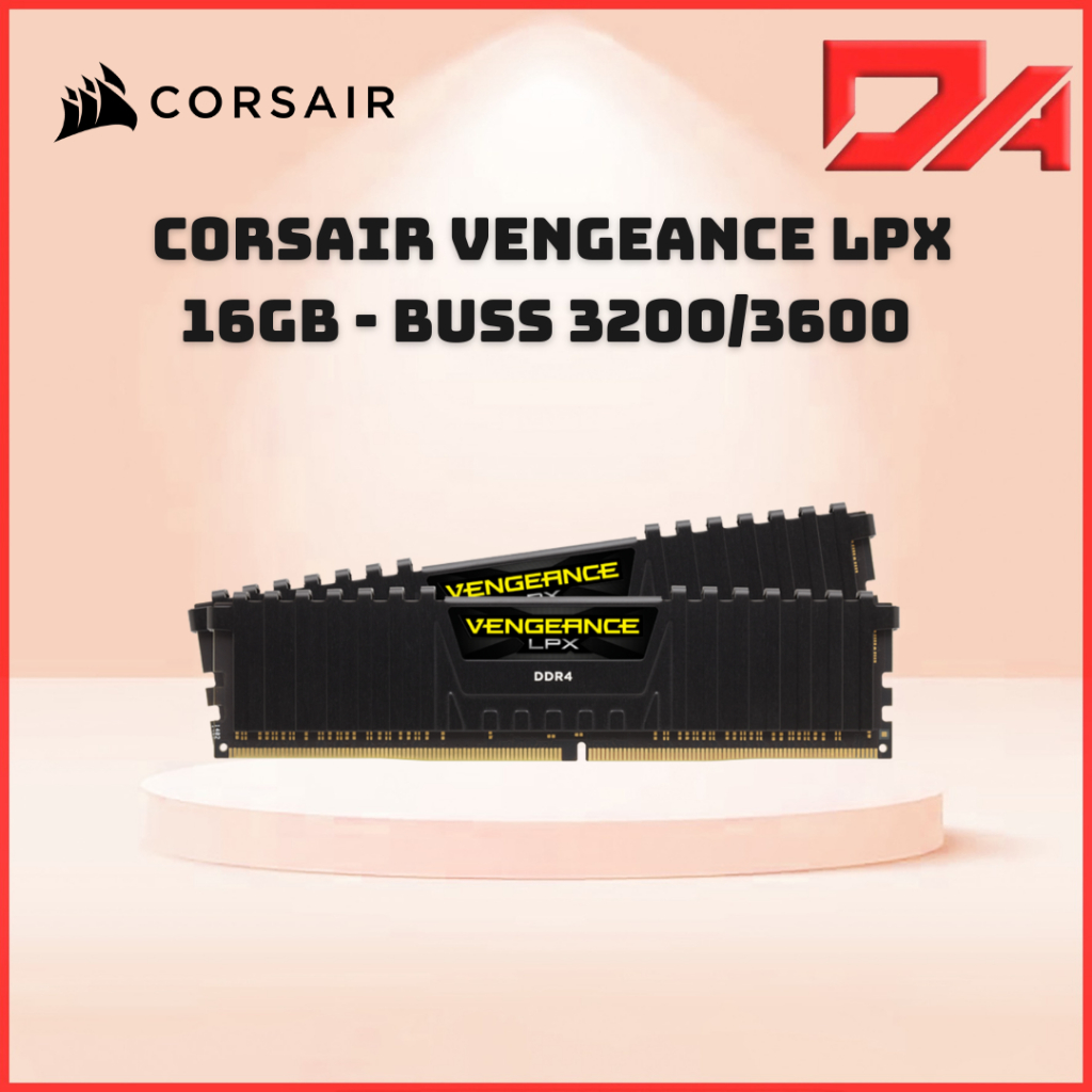  Ram DDR4 Corsair Vengeance LPX 16GB buss 3200 - Bảo Hành 36 Tháng 