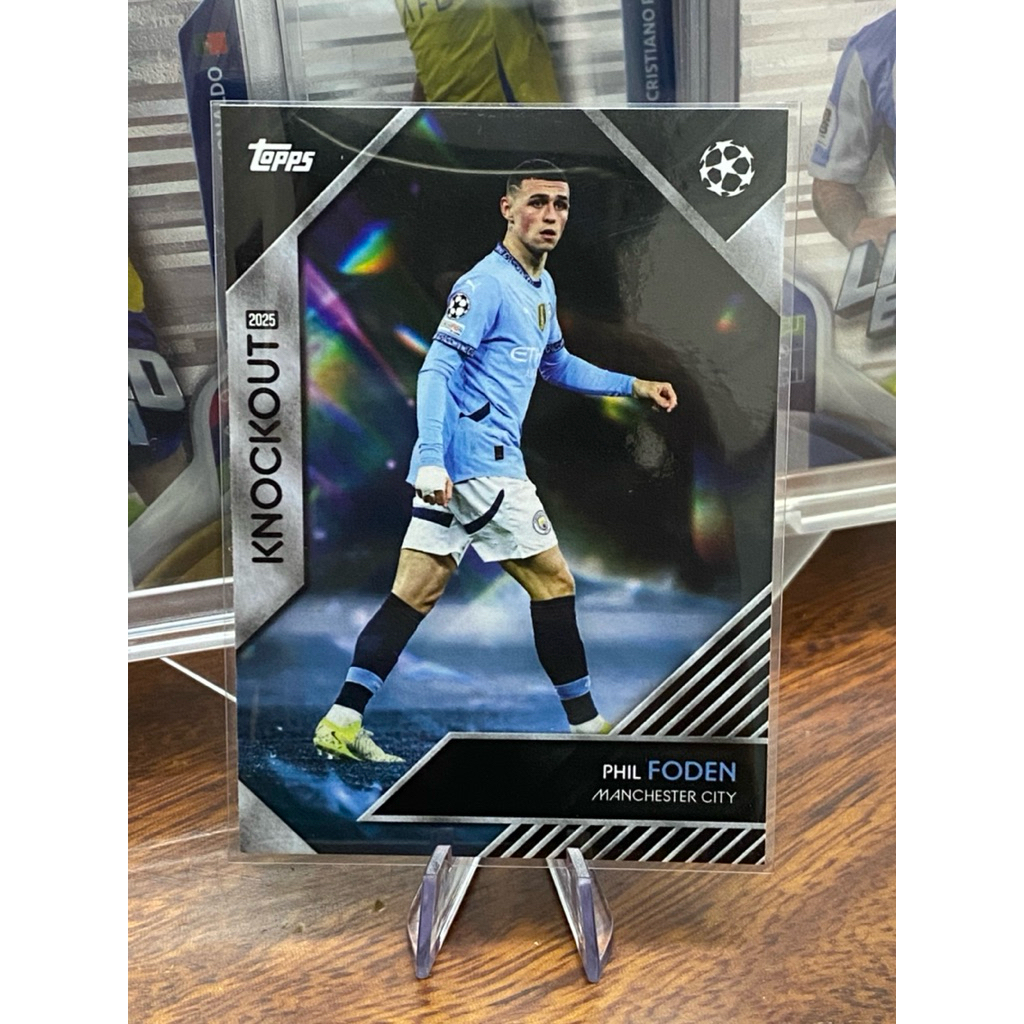 [HIẾM] Thẻ Cầu Thủ Phil Foden Topps Knock Out 2025 Manchester City