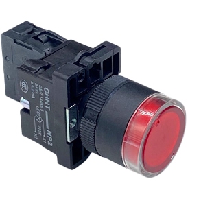Nút Nhấn NP2-EW3361 CHINT 230V – Nút Nhấn Có Đèn LED Xanh/Đỏ – Công Tắc Điều Khiển Tủ Điện