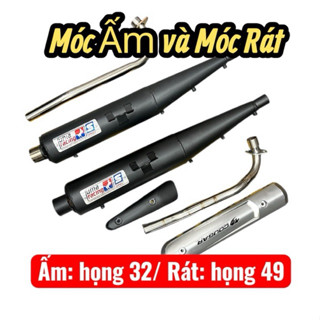  Pô Uma V4 Móc Ấm Và Móc Rát Gắn Các Dòng Xe Máy 