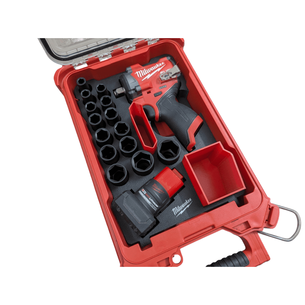 Khay đựng máy bulong Milwaukee M12 gen2 FIW2F12 cho thùng 8435 (mẫu 3)