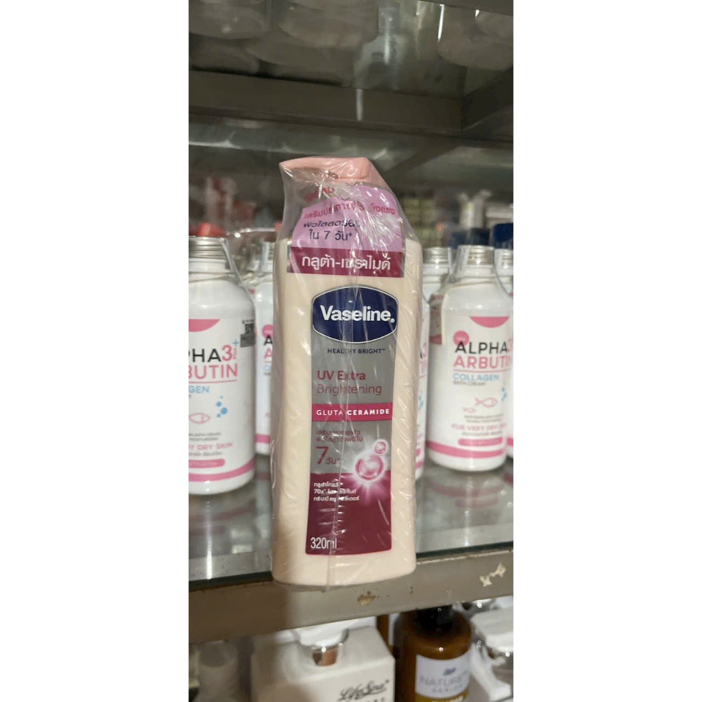 1 Dưỡng thể Vaseline 320ml Thái Lan (chai vòi)