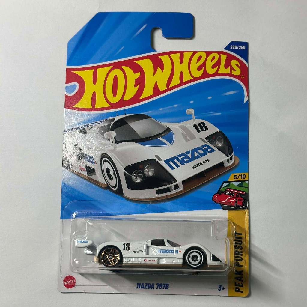 Xe mô hình Hot Wheels basic Mazda 787B