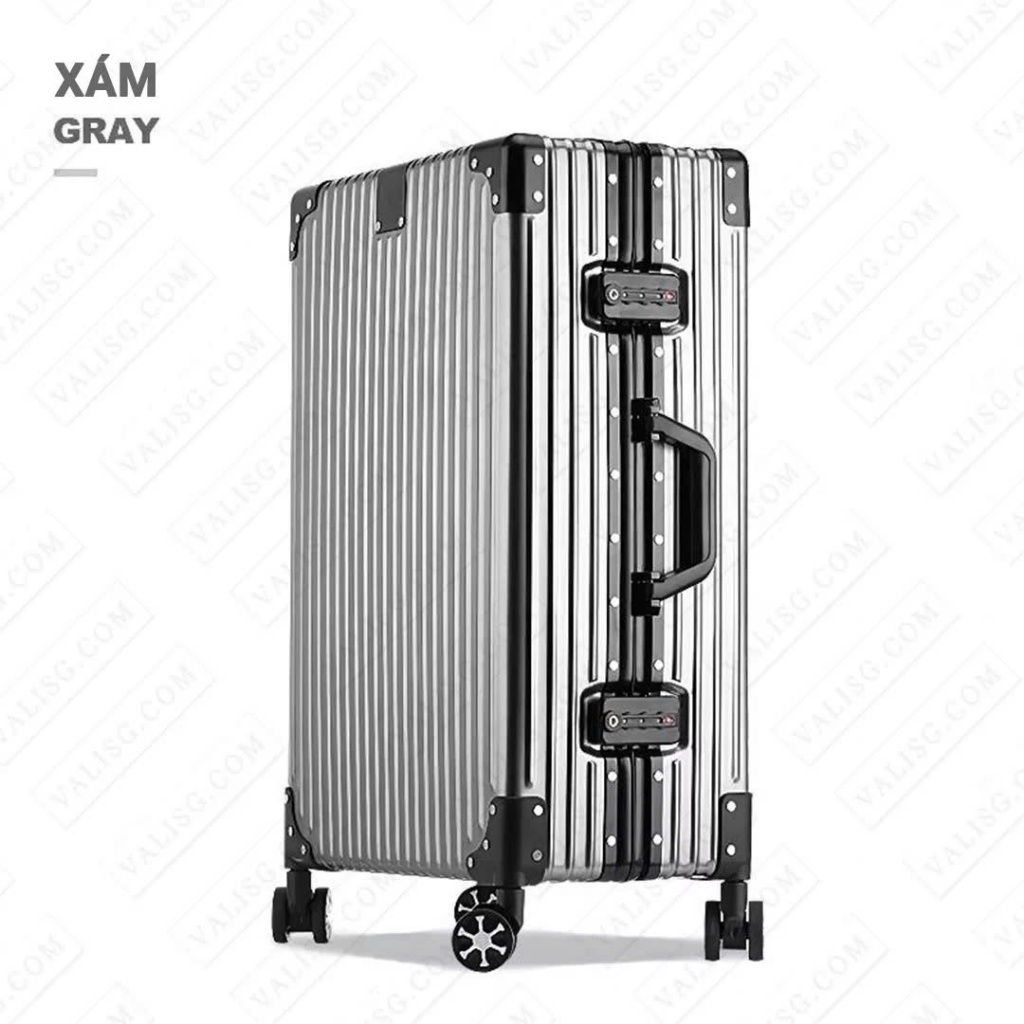 Vali  RI//MO//WA NHÔM nhôm  đúc  nhôm khối _NGUYÊN_KHỐI size 24 (6 màu)(tặng bọc vali trong suốt)