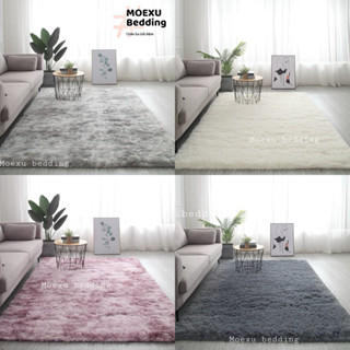  Thảm Lông Loang Trải Sàn Decor - Trải Chân Giường Siêu Mềm Mịn Trang Trí Phòng Khách Phòng Ngủ  Siêu Ấm 