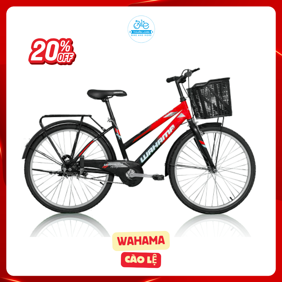 Xe Đạp Nam Cào Lệ WAHAMA Chính Hãng 2025. Tặng Kèm Chuông+ Lục giác cao cấp