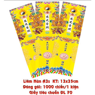 [ Liêm sớ ]  10 chiếc Vỏ sớ / Bì đựng sớ A3s 13x35cm Và 12x43cm