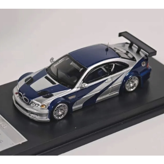 Mô hình ô tô BMW M3 E46 GTR Need for Speed NFS 1:64 MJ