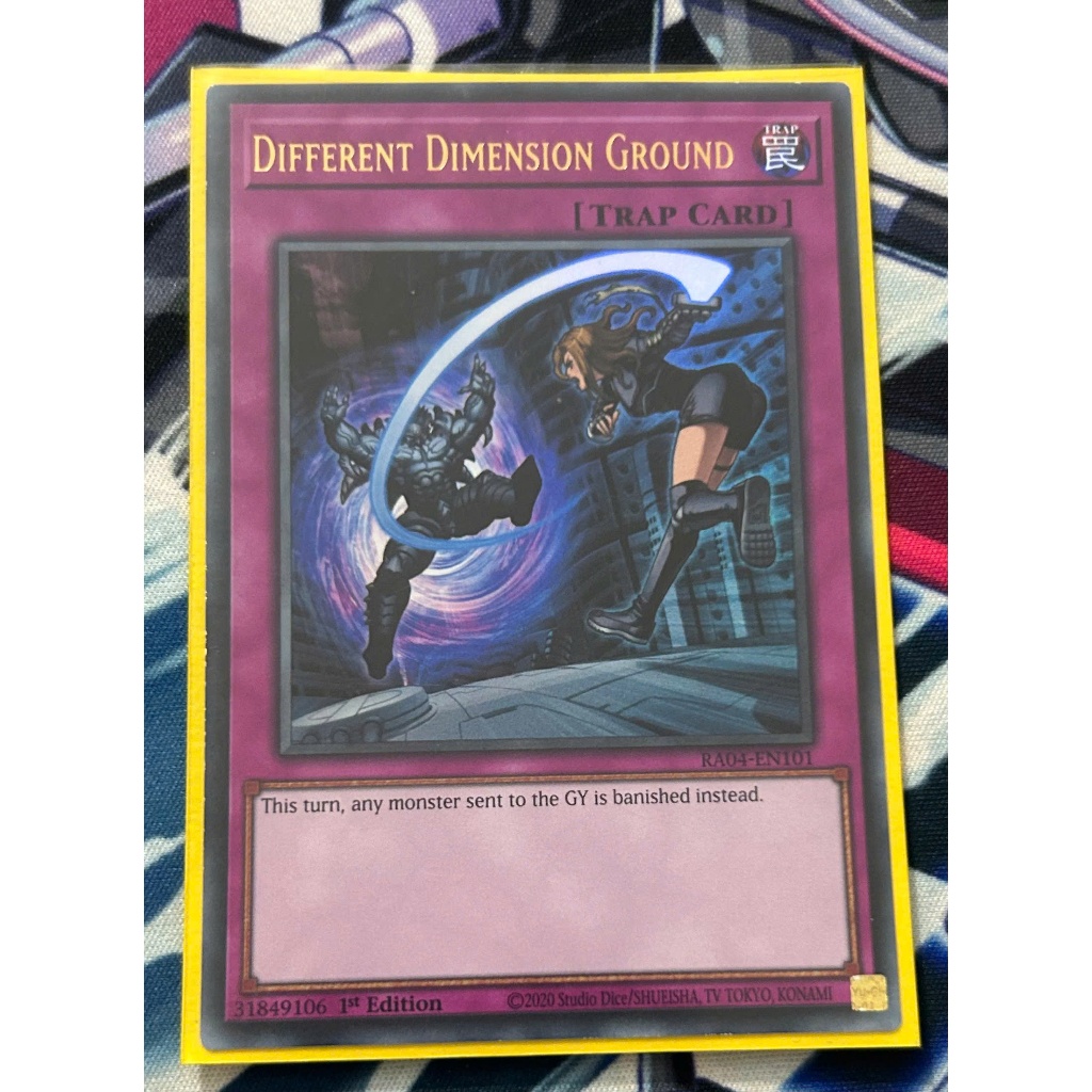 Thẻ bài Yugioh - Different Dimension Ground - RA04 - Ultra Rare