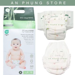   Kèm Quà  Tích Điểm  Tả Bỉm UalaRogo - Bobby Dán Quần Đủ Size NB S M L XL XXL XXXL Mềm Mại An Toàn Cho Bé Từ Sơ Sinh 