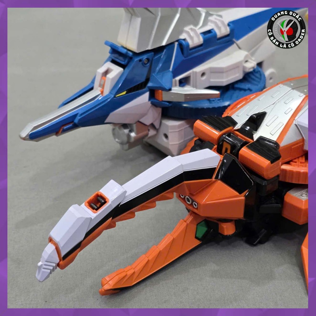 [HÀNG MỚI VỀ] Mô hình đồ chơi chính hãng DX Kajiki & Kabuto Origami - Samurai Sentai Shinkenger