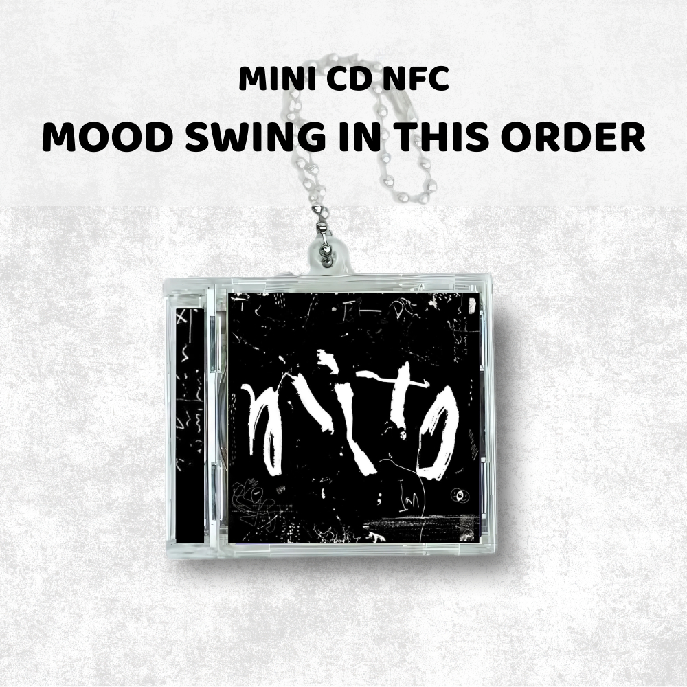 Album MOOD SWING IN THIS ORDER DPR Ian  - Móc khoá Mini CD quét NFC cảm ứng từ link nhạc