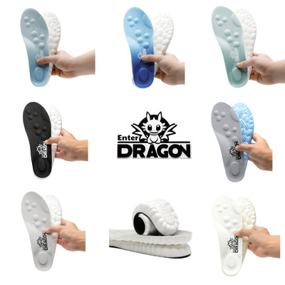 Cặp lót giày chính hãng Enter Dragon 11 điểm chạm,Cao su non chuẩn 4D,Hấp thụ lực,Thoáng khí,Chơi thể thao