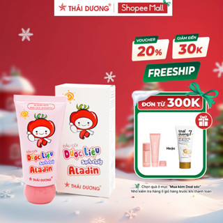  Dầu gội dược liệu sạch chấy ALADIN 30g -Sao Thái Dương 