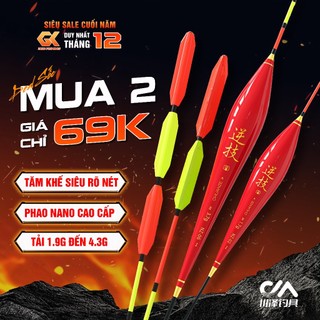  Phao Câu Đài Nano Phong Đấu NZ Tăm Phao 3 Cạnh Lớn Phao Câu Cá Chính Hãng Cao Cấp Siêu Nhạy 