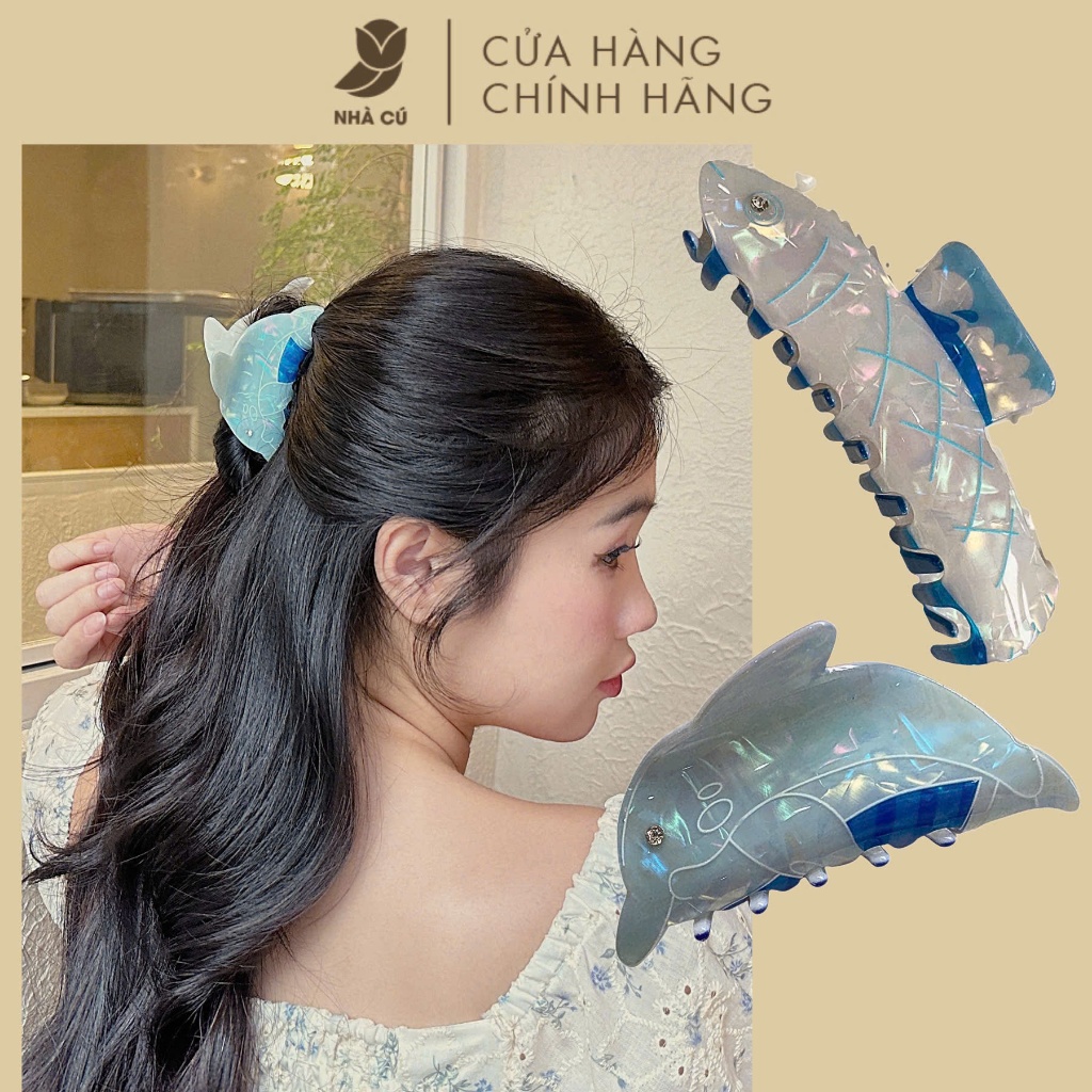 Kẹp Tóc Xà Cừ NHÀ CÚ Hình Thỏ Miffy Chất Liệu Acrylic Phong Cách Hàn Quốc Thời Trang Cho Nữ Hot Trend 6099 | BigBuy360 - bigbuy360.vn