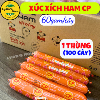   Có Hỏa Tốc HCM  1 THÙNG XÚC XÍCH TIỆT TRÙNG BẮP CP 60g   XÚC XÍCH PHÔ MAI 60g xúc xích ăn liền An Phát Phát 